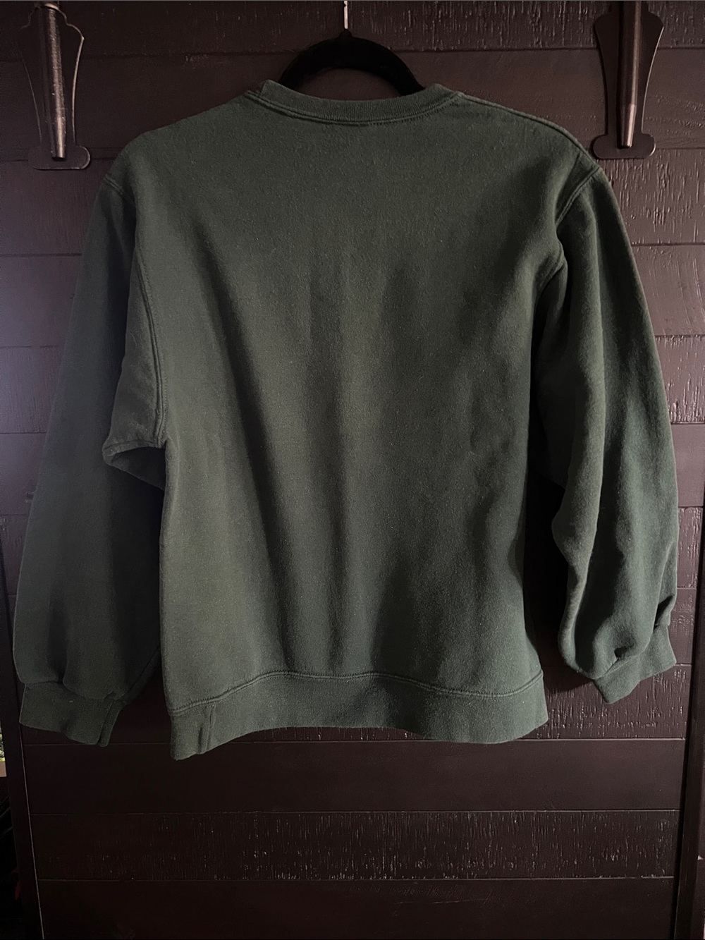 Jerzees Dark Green Cape Cod Massachusetts Graphic Crewneck - Picture 2 of 5